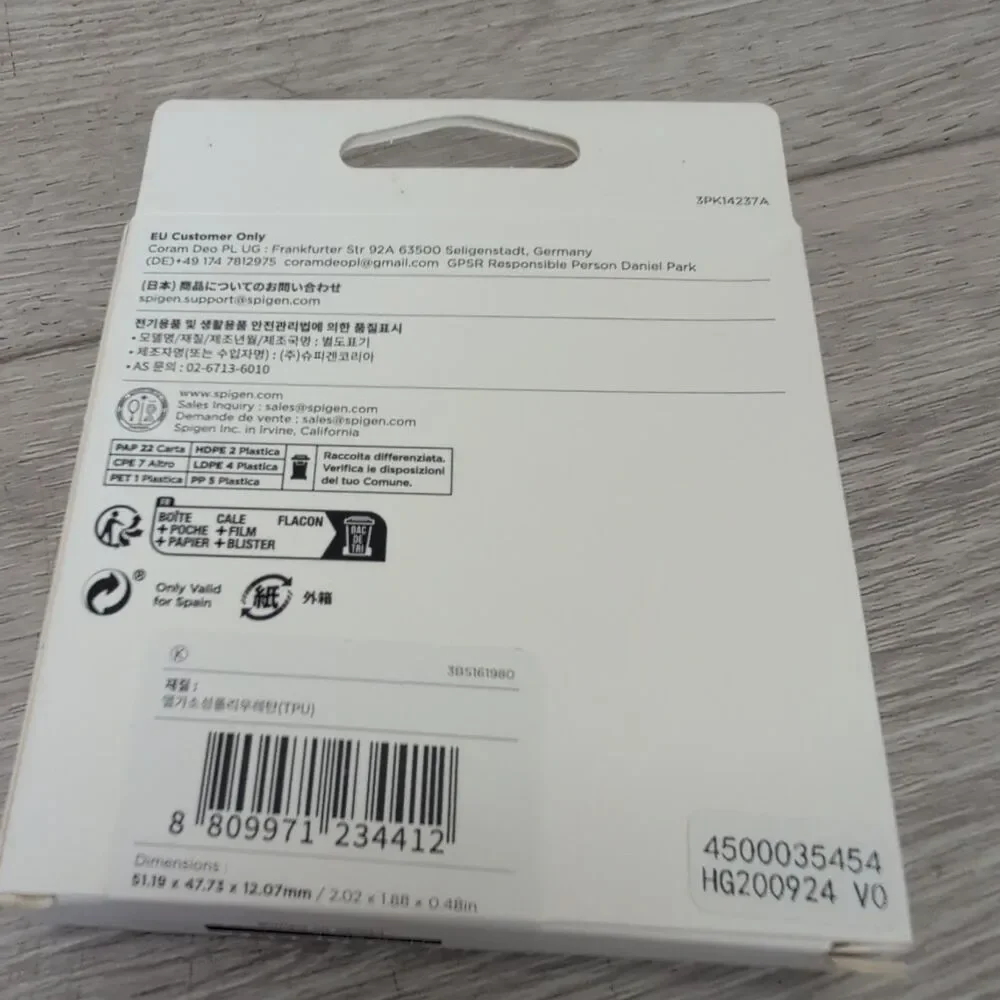 Spigen For Apple Watch Series 10 (46mm) Rugged Armor Case Only Matte Black New